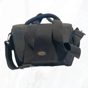 Lowepro Edit  120 Outdoor Padded Camera Bag Shoulder Strap Multi Pocket black